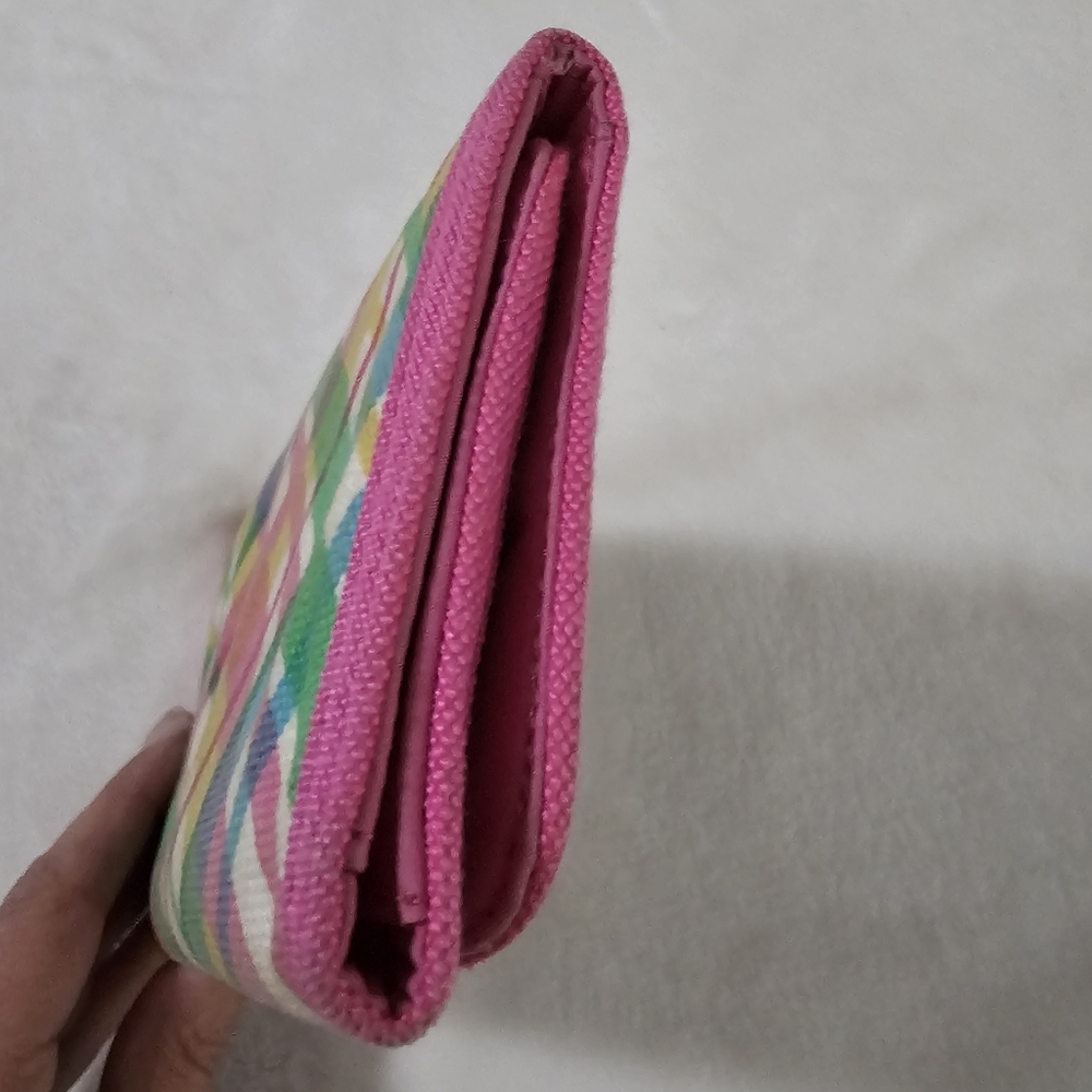 Roxy Y2K Style Bright Color Bold Pattern Long Wallet Like New - Picture 4 of 10